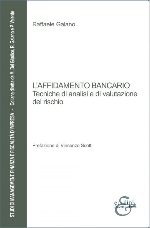L’AFFIDAMENTO BANCARIO - Tecniche di analisi e di valutazione del rischio